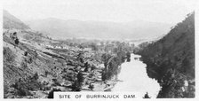 Site of the Burrinjuck Dam, New South Wales, Australia, 1928. Artist: Unknown