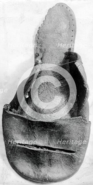 Toe and Sole of a Shoe, England, 16th century. Creator: Unknown.