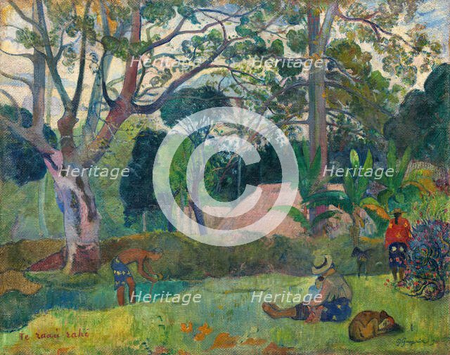 Te raau rahi (The Big Tree), 1891. Creator: Paul Gauguin.