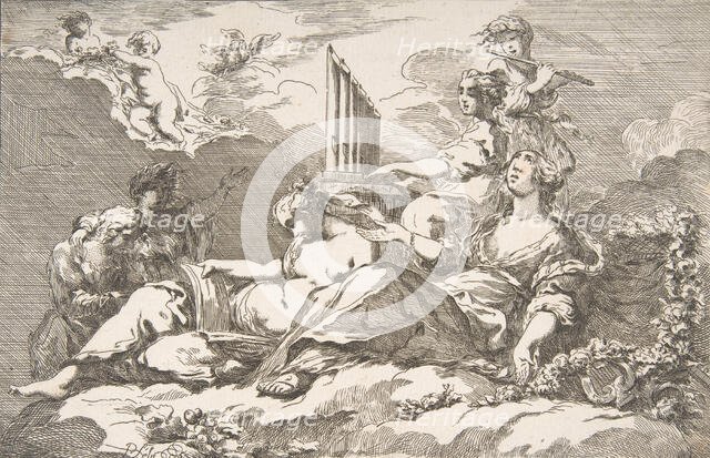 The Harmony of Nature, 1762. Creator: Pierre Lelu.