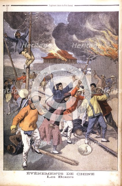 Boxer Rising in China, 1900. Artist: Unknown