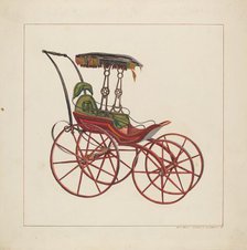 Baby Carriage, c. 1927. Creator: Ernest A Towers Jr.