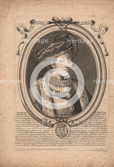 Portrait of Francis II of France (1544-1560), 1679.