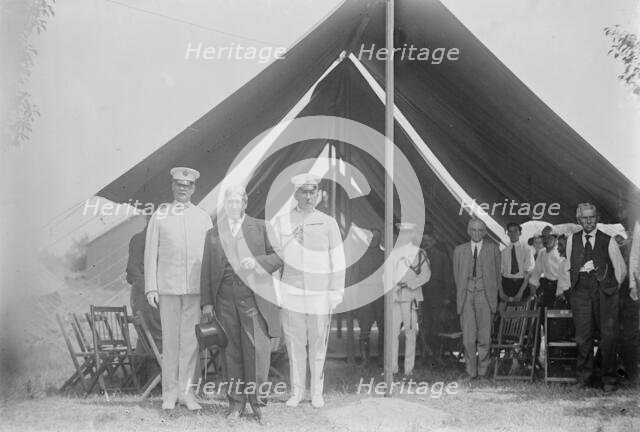 Brigadier General Hunter Liggett, Secy. Garrison - Gen. Wood, 1913. Creator: Bain News Service.