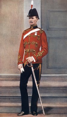 Lieutenant Frederick Hugh Sherston Roberts, British soldier, 1902.Artist: Lafayette