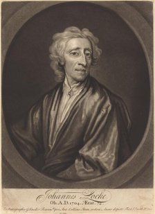 John Locke, 1721. Creator: John Smith.