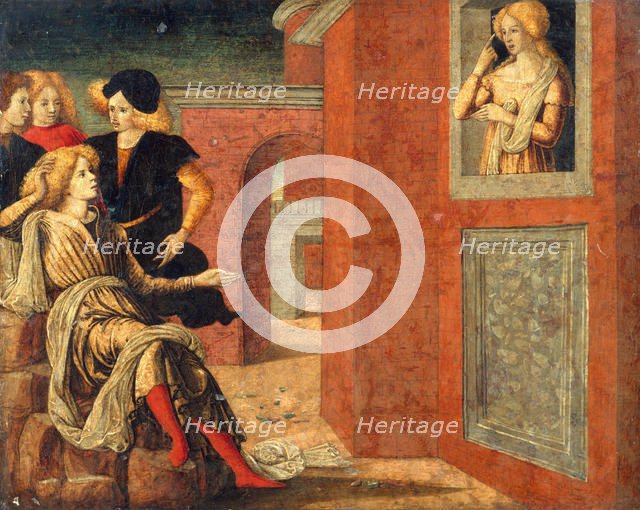Scene from a Novella. Creator: Liberale da Verona.