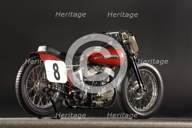 Harley Davidson WR DAYTONA 1948. Artist: Simon Clay.