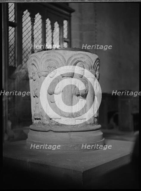 St George's Church, Orleton, Herefordshire, 1938. Creator: Marjory L Wight.
