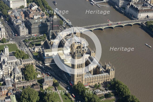 The Houses of Parliament, Westminster, London, 2021. Creator: Damian Grady.