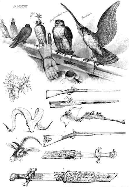 The "Sport and Art" exhibition at the Grosvenor Gallery, 1890. Creator: Unknown.