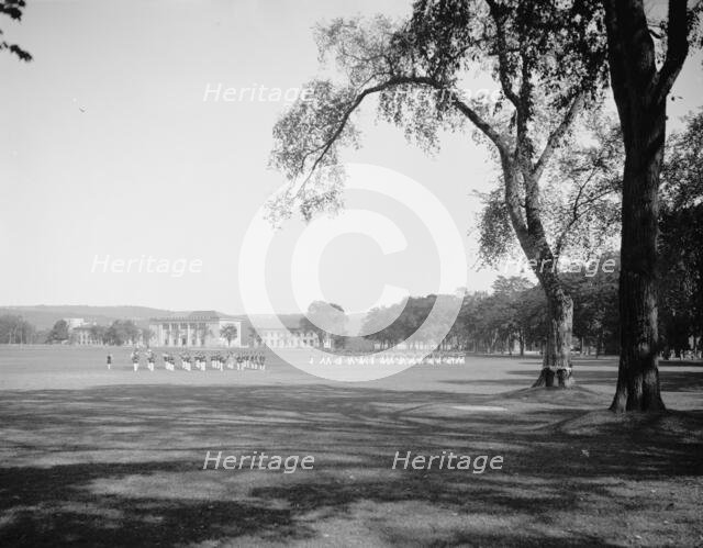 Parade grounds, West Point, N.Y., c.between 1910 and 1920. Creator: Unknown.