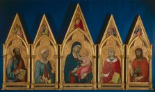 Virgin and Child with Saints (Boston Polyptych), Between 1321 and 1325. Artist: Martini, Simone, di (1280/85-1344)