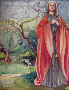 'A Woman of the Time of John', 1907. Artist: Dion Clayton Calthrop.