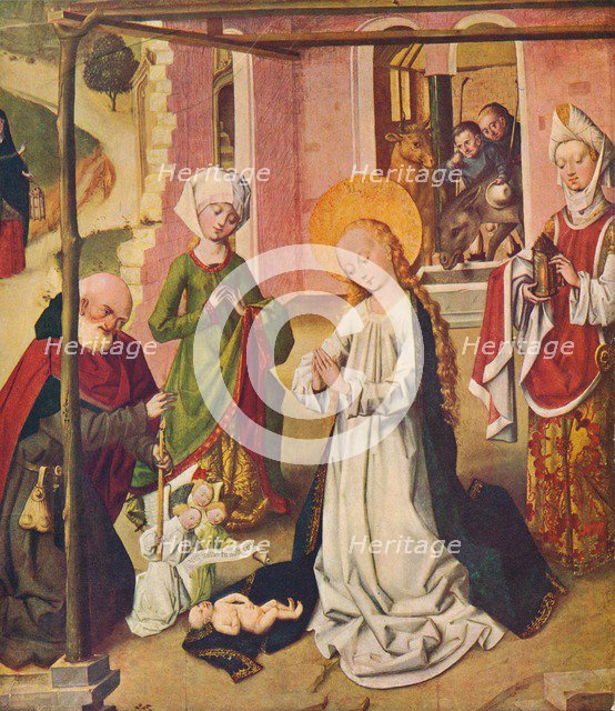 Adoration of the Child, c1480 (1907). Artist: Master of the St Bartholomew Altarpiece