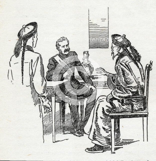 General Gordon in China, c1900. Creator: Howard Davie.