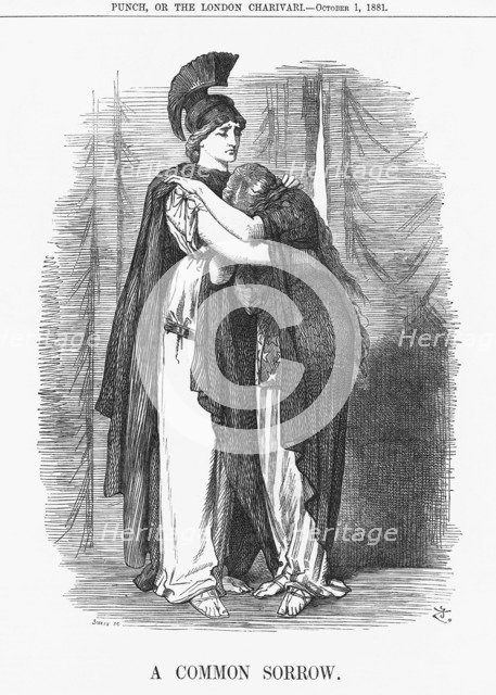 'A Common Sorrow', 1881. Artist: Joseph Swain