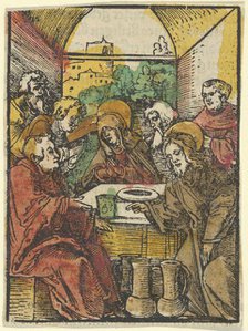 The Wedding at Cana, from Das Plenarium, 1517. Creator: Hans Schäufelein the Elder.
