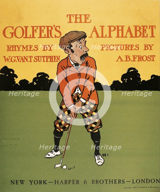 The Golfer's Alphabet. Artist: Frost, Arthur Burdett (1851-1928)
