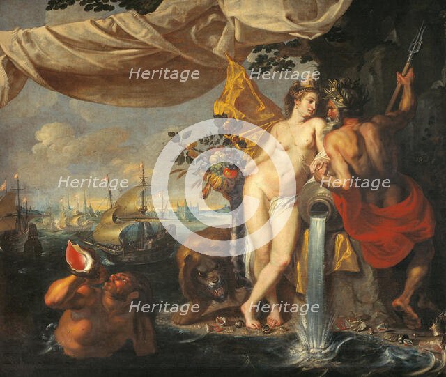 Allegory of the Sound, 1622. Creator: Isaac Isaacsz.
