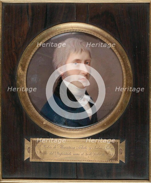 Don Pedro Alcantara Álvarez de Toledo y Salm Salm, Duke of the Infantado (1768-1841), 1806. Creator: Nickel, Franz (1783-1845).