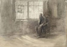 The Bird Cage, c1840-1911. Creator: Jozef Israels.