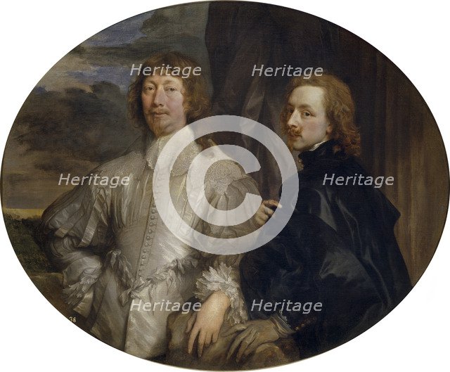 Sir Endymion Porter and Sir Anthony van Dyck. Artist: Dyck, Sir Anthony van (1599-1641)