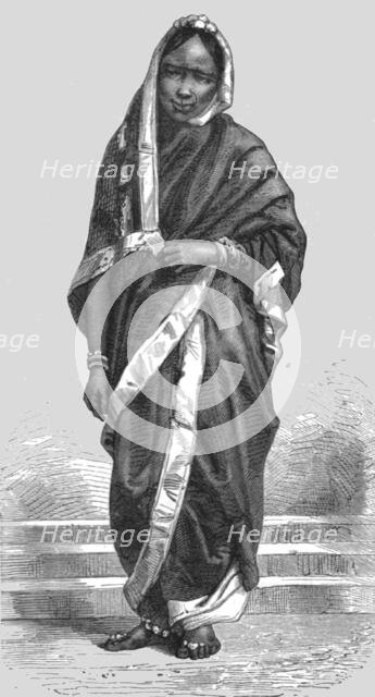 'Hindoo Women; Black Bear Shooting in the Himalayas', 1875. Creator: Unknown.