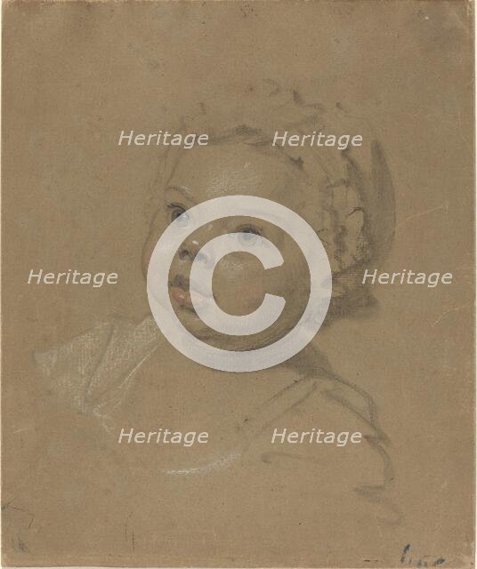 Head of a Child, 1720/1740. Creator: Unknown.