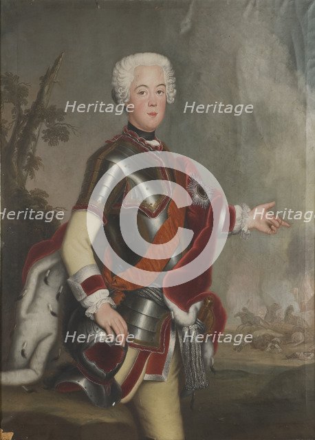 Portrait of Prince Augustus William of Prussia (1722-1758), First half of the 18th cent.