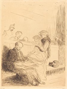 The Prisoner and the Child, 1909. Creator: Jean Louis Forain.