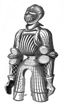 Convex armour said to be that of Maximilian, 15th century, (1870). Artist: Unknown