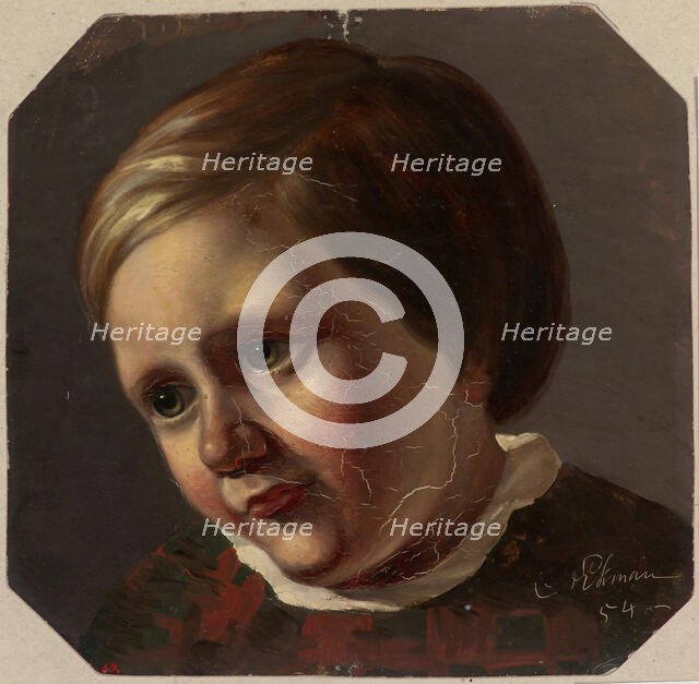 Boy, 1854. Creator: Karl Anders Ekman.