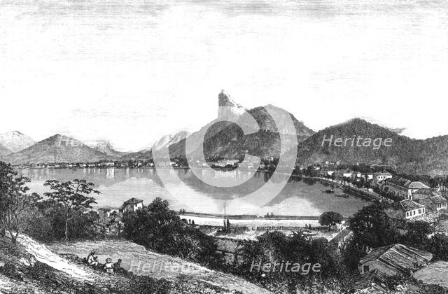 'Botafogo Bay and the Corcovado; Rio De Janeiro and the Organ Mountains', 1875. Creator: Thomas Woodbine Hinchliff.