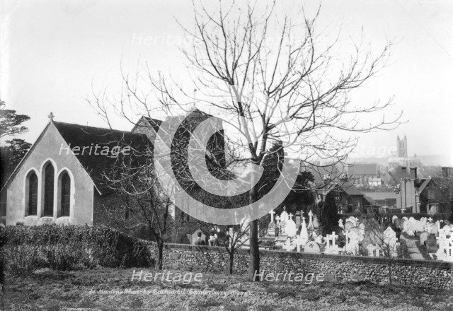 St Martin's Church, Canterbury, Kent, 1890-1910. Artist: Unknown