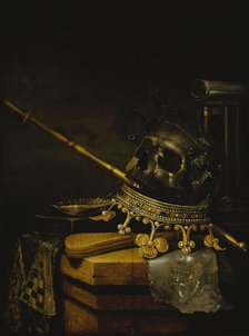 Vanitas, 1661. Creator: Edwaert Collier.