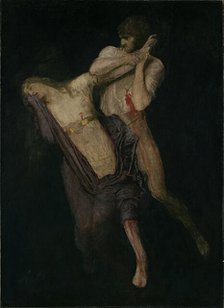 Paolo and Francesca, 1893. Creator: Böcklin, Arnold (1827-1901).