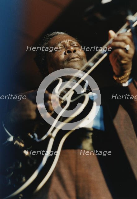 B.B.King, Maastricht Jazz Festival, 1991. Creator: Brian Foskett.