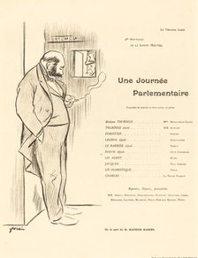 Une Journée parlementaire, 1894. Creator: Jean Louis Forain.
