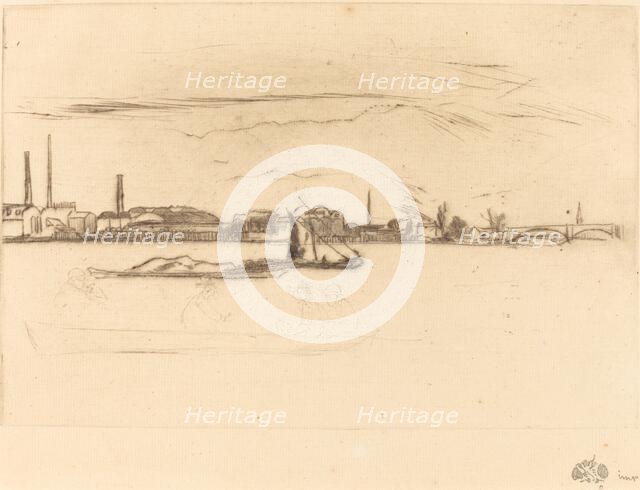 Price's Candle-Works, c. 1875. Creator: James Abbott McNeill Whistler.