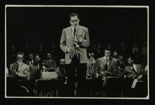 The Stan Kenton Orchestra in concert, 1956. Artist: Denis Williams