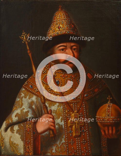 Portrait of Tsar Boris Feodorovich Godunov of Russia (1552-1605), Second Half of the 18th cen. Creator: Anonymous.