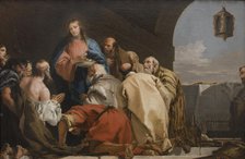 The Institution of The Eucharist, 1753. Creator: Giovanni Domenico Tiepolo.