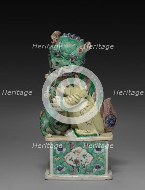 Dog or Qilin, 1662-1722. Creator: Unknown.