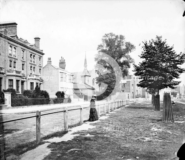 Hammersmith Green, Hammersmith, Greater London, 1878. Artist: Henry Taunt