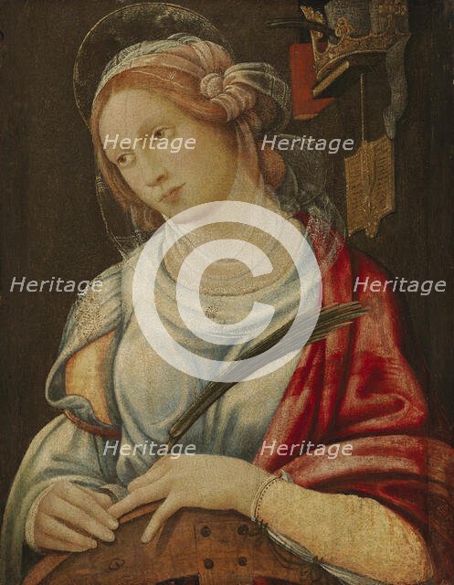 Saint Catherine, 1450-1516. Creators: Giovanni Battista Bertucci I, St Catherine of Alexandria.