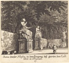 Gardens, Cardinal Deti, Frascati, 1681. Creator: Melchior Küsel.