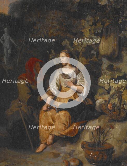 Vertumnus and Pomona, about 1669. Creator: Gerbrand van den Eeckhout.