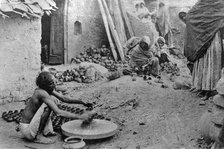 A potter at work, India, 20th century. Artist: Unknown