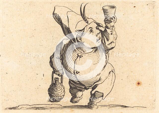 The Drinker, Front View, c. 1622. Creator: Jacques Callot.